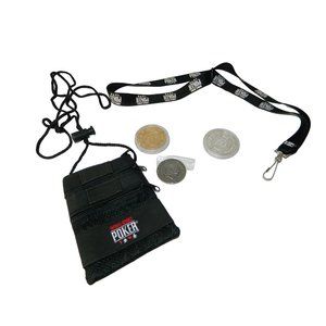 Wsop Poker Lanyard Id Crossbody Pouch Heartland Poker Tour Poker Stars Coins Pro